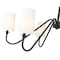 Z-Lite Gianna Chandelier, 6-Light, 46.25 In.W x 20.75 In.H, Matte Black/White 7509-6-46MB - alternate 8
